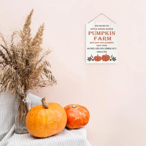 Multicolor_Pumpkin_Farm_Sign,_Autumn_Wood_Sign,_Rustic_Hanging_Wooden_Plaque_Sign,_Pumpkin_Wall_Art,_Fall_Harvest_Sign_|_For_Home_Party_Kitchen_Decor,_Pumpkin_Decor_Outside,_Garden_Yard_Hanging_Decor