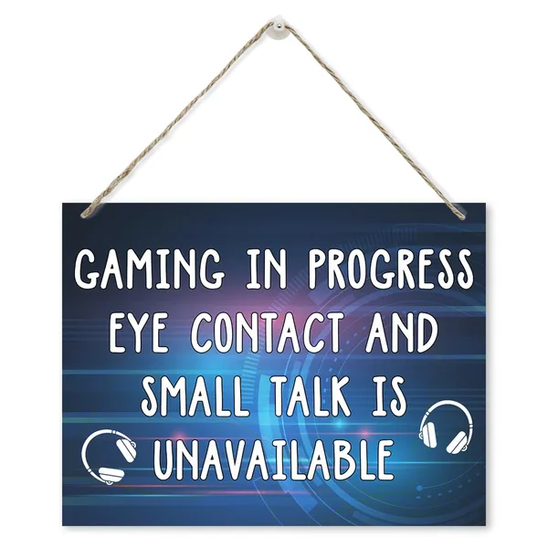 Multicolor_Game_Door_Sign,_Game_In_Progress_Sign,_Rustic_Hanging_Wooden_Plaque_Sign,_In_Gaming_Door_Hanger,_Man_Cave_Decor,_Rustic_Wall_Decor,_Farmhouse_Wall_Sign_|_For_Teen_Boys_Bedroom_Decor,_Gamer_Lover_Gift