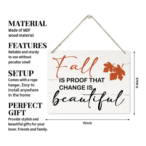 Multicolor_Fall_Is_Proof_That_Change_Is_Beautiful_Sign,_Fall_Decoration,_Rustic_Hanging_Wooden_Plaque_Sign,_Fall_Quotes_Wall_Sign,_Fall_Decor_Art,_Home_Decor_Accent,_Fall_Wall_Plaque,_Farmhouse_Wood_Sign