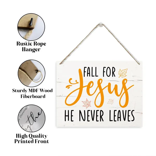 Multicolor_Fall_|_For_Jesus_He_Never_Leaves_Sign,_Fall_Decoration,_Rustic_Hanging_Wooden_Plaque_Sign,_Christian_Fall_Decor,_Autumn_Leaves_Decor,_Home_Decor_Accent,_Living_Room_Decor,_Front_Door_Decor