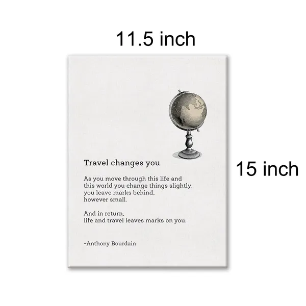 Multicolor_Inspirational_Travel_Changes_You_Quote_Print_Canvas_Wall_Art_Home_Office_Decor_Motivational_Travel_Quote_Painting_12_x_16_Canvas_Poster_Framed_Ready_to_Hang