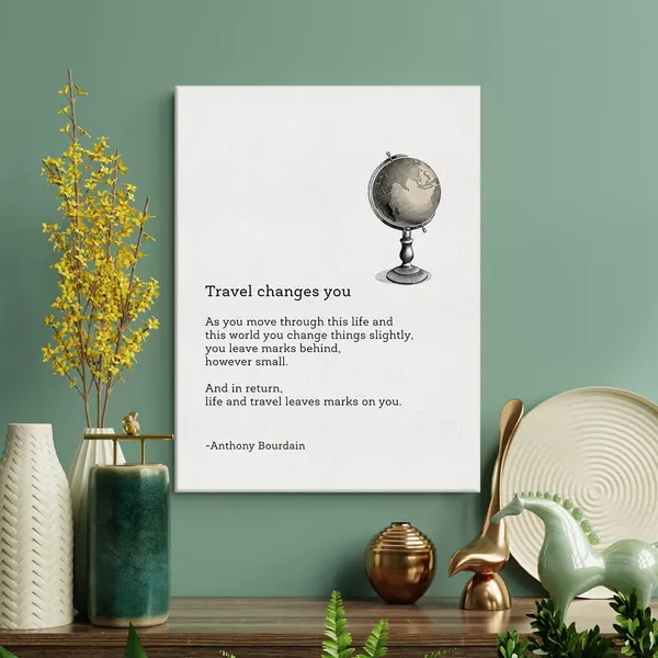 Multicolor_Inspirational_Travel_Changes_You_Quote_Print_Canvas_Wall_Art_Home_Office_Decor_Motivational_Travel_Quote_Painting_12_x_16_Canvas_Poster_Framed_Ready_to_Hang