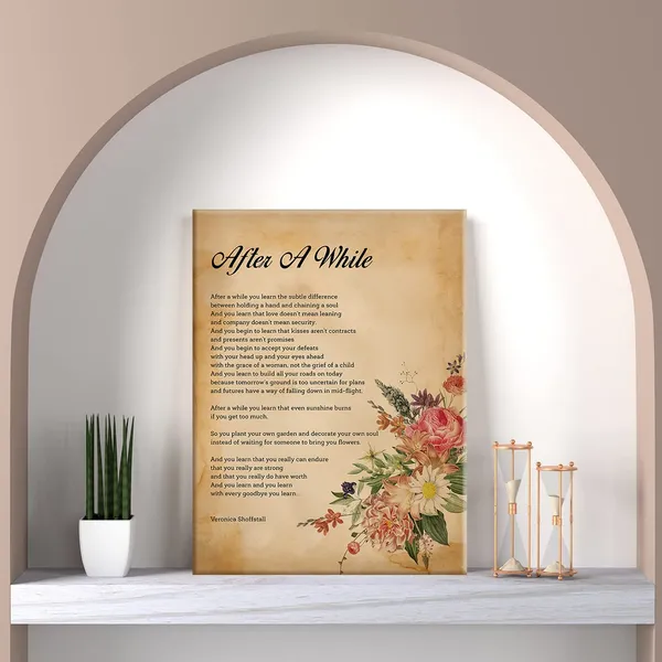 Multicolor_Love_Poem_After_a_While_Poetry_Print_Canvas_Wall_Art_Home_Office_Decor_Love_Painting_12_x_16_Canvas_Poster_Framed_Ready_to_Hang