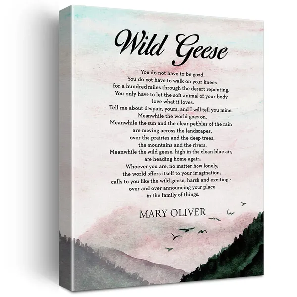 Multicolor_Wild_Geese_Poem_Watercolor_Print_Canvas_Wall_Art_Home_Decor_Wild_Geese_You_Do_Not_Have_to_Be_Good_Painting_12_x_16_Canvas_Poster_Framed_Ready_to_Hang