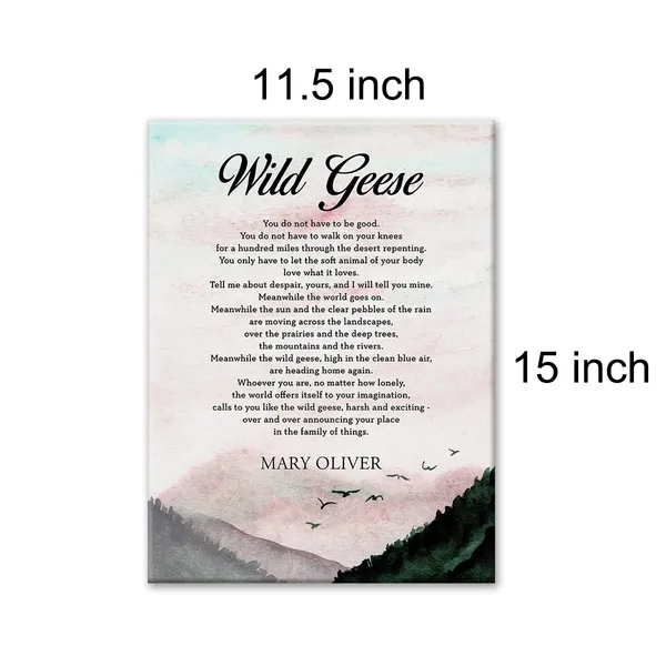 Multicolor_Wild_Geese_Poem_Watercolor_Print_Canvas_Wall_Art_Home_Decor_Wild_Geese_You_Do_Not_Have_to_Be_Good_Painting_12_x_16_Canvas_Poster_Framed_Ready_to_Hang