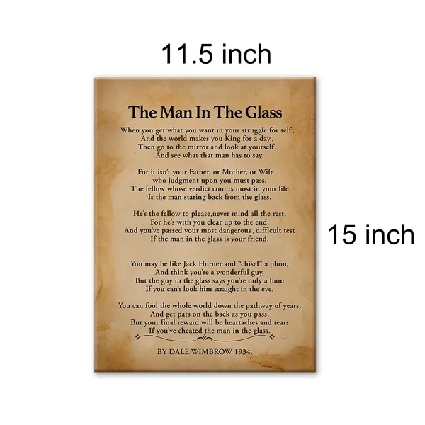 Multicolor_the_Man_in_the_Glass_Poem_Print_Canvas_Wall_Art_Home_Decor_When_You_Get_What_You_Want_in_Your_Struggle_|_For_Self_Painting_12_x_16_Canvas_Poster_Framed_Ready_to_Hang