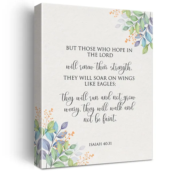 Multicolor_Isaiah_40:31_Sign_Scripture_Canvas_Home_Wall_Art_D??or_Christian_Painting_12x15_Inspirational_Bible_Verse_Poster_Framed_Ready_to_Hang