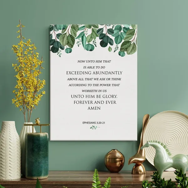 Multicolor_now_unto_Him_Who_is_Able_Scripture_Sign_Canvas_Home_Wall_Art_Decor_Bible_Verse_Painting_12_x_16_Poster_Framed_Ready_to_Hang