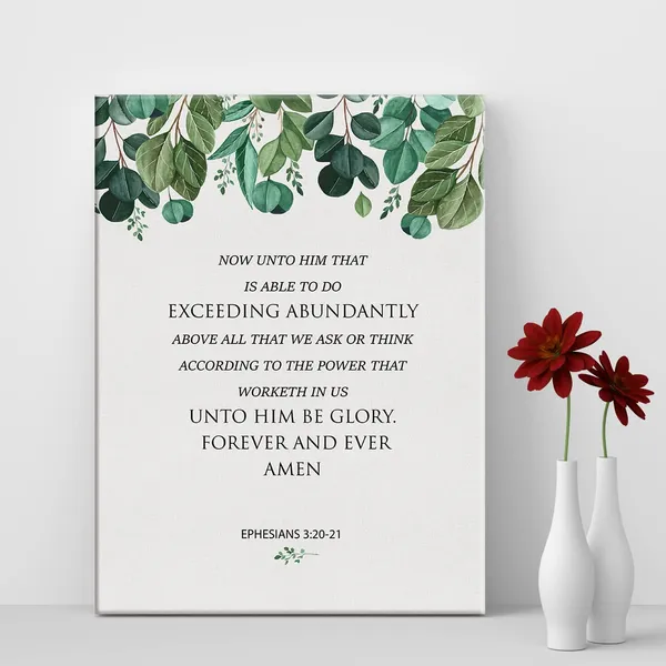 Multicolor_now_unto_Him_Who_is_Able_Scripture_Sign_Canvas_Home_Wall_Art_Decor_Bible_Verse_Painting_12_x_16_Poster_Framed_Ready_to_Hang