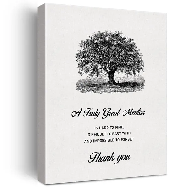 Multicolor_Appreciation_Mentor_Quote_Print_Canvas_Wall_Art_Home_Office_Decor_a_Truly_Great_Mentor_is_Hard_to_Find_Painting_12x15_Canvas_Poster_Framed_Ready_to_Hang_Boss_Teacher_Retirement_Gift