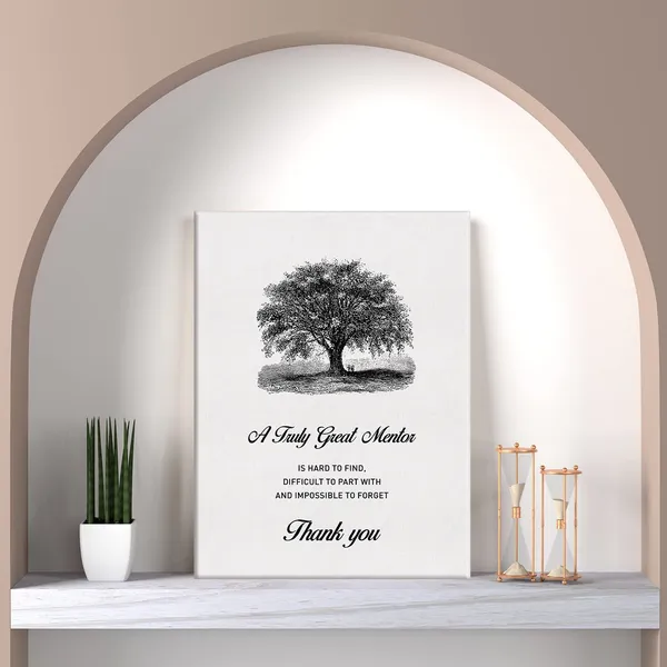 Multicolor_Appreciation_Mentor_Quote_Print_Canvas_Wall_Art_Home_Office_Decor_a_Truly_Great_Mentor_is_Hard_to_Find_Painting_12x15_Canvas_Poster_Framed_Ready_to_Hang_Boss_Teacher_Retirement_Gift