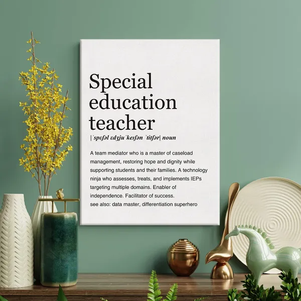 Multicolor_Special_Education_Teacher_Definition_Print_Canvas_Wall_Art_Home_Office_Decor_Modern_Minimalist_Painting_12_x_16_Canvas_Poster_Framed_Ready_to_Hang_Appreciation_Thank_You_Gift