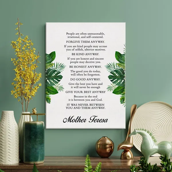 Multicolor_Mother_Teresa_Motivational_Quote_Do_It_Anyway_Print_Canvas_Wall_Art_Home_Office_Decor_Inspirational_Painting_12_x_16_Canvas_Poster_Framed_Ready_to_Hang