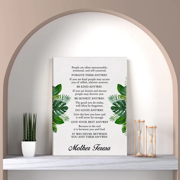 Multicolor_Mother_Teresa_Motivational_Quote_Do_It_Anyway_Print_Canvas_Wall_Art_Home_Office_Decor_Inspirational_Painting_12_x_16_Canvas_Poster_Framed_Ready_to_Hang