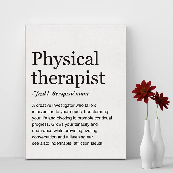 Multicolor_Physical_Therapist_Definition_Print_Canvas_Wall_Art_Home_Office_Decor_Modern_Minimalist_Painting_12_x_16_Canvas_Poster_Framed_Ready_to_Hang_PT_Gift