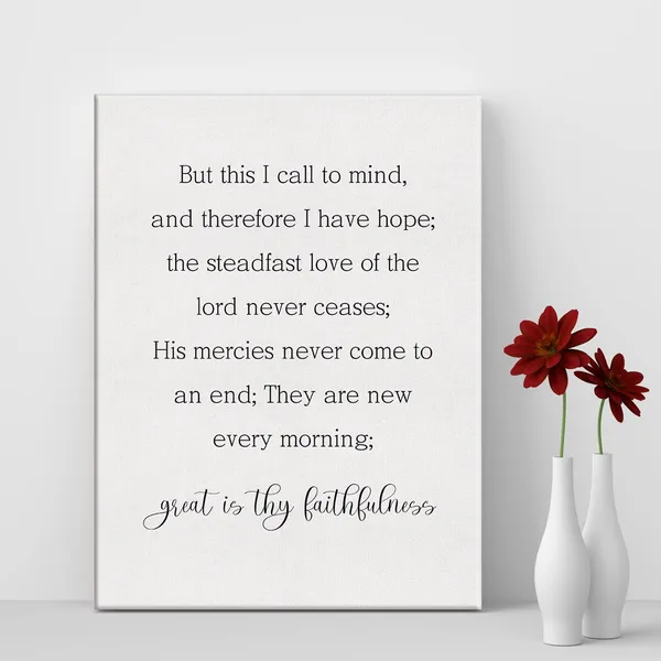 Multicolor_Great_Is_Thy_Faithfulness_Sign_Canvas_Home_Wall_Art_Decor_Christian_Painting_12_x_16_Inspirational_Poster_Framed_Ready_to_Hang