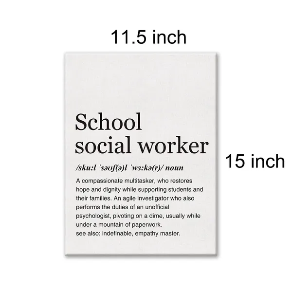 Multicolor_School_Social_Worker_Definition_Print_Canvas_Wall_Art_Home_Office_Decor_Modern_Minimalist_Painting_12_x_16_Canvas_Poster_Framed_Ready_to_Hang
