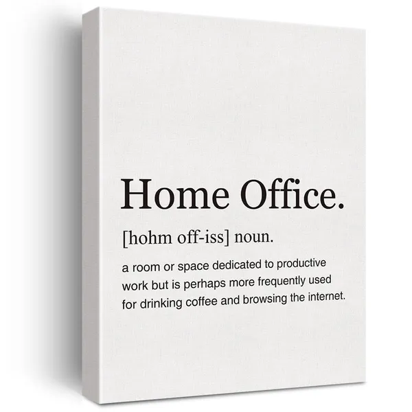 Multicolor_Home_Office_Definition_Print_Canvas_Wall_Art_Home_Office_Decor_Modern_Funny_Office_Painting_12_x_16_Canvas_Poster_Framed_Ready_to_Hang_Artwork