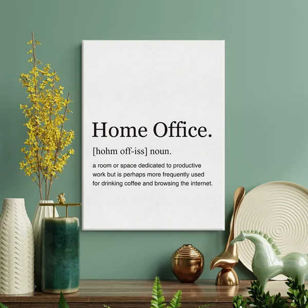 Multicolor_Home_Office_Definition_Print_Canvas_Wall_Art_Home_Office_Decor_Modern_Funny_Office_Painting_12_x_16_Canvas_Poster_Framed_Ready_to_Hang_Artwork