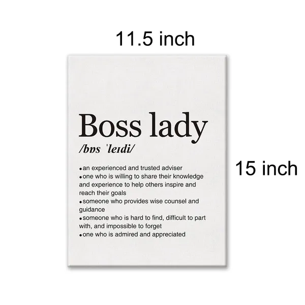 Multicolor_Boss_Lady_Definition_Print_Canvas_Wall_Art_Home_Office_Decor_Modern_Minimalist_Painting_12_x_16_Canvas_Thank_You_Mentor_Sign_Poster_Framed_Ready_to_Hang_Gift