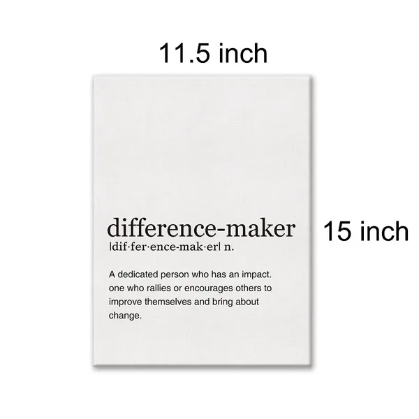 Multicolor_Difference-Maker_Definition_Print_Canvas_Wall_Art_Home_Office_Decor_Modern_Minimalist_Painting_12_x_16_Canvas_Difference_Maker_Poster_Framed_Ready_to_Hang_Gift