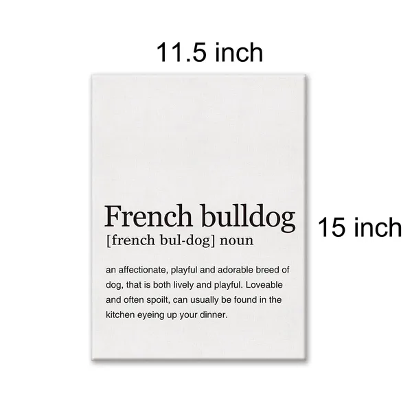 Multicolor_French_Bulldog_Definition_Print_Canvas_Wall_Art_Home_Office_Decor_Modern_Dog_Painting_12_x_16_Canvas_Poster_Framed_Ready_to_Hang_Dog_Lovers_Artwork