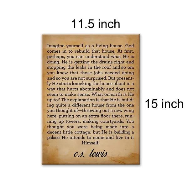 Multicolor_Inspirational_Quote_Christian_Retro_Print_Canvas_Wall_Art_Home_Decor_Imagine_Yourself_as_a_Living_House_Painting_12_x_16_Canvas_Poster_Framed_Ready_to_Hang