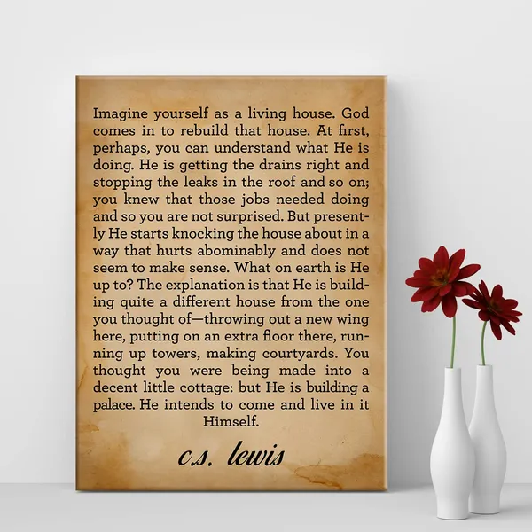 Multicolor_Inspirational_Quote_Christian_Retro_Print_Canvas_Wall_Art_Home_Decor_Imagine_Yourself_as_a_Living_House_Painting_12_x_16_Canvas_Poster_Framed_Ready_to_Hang