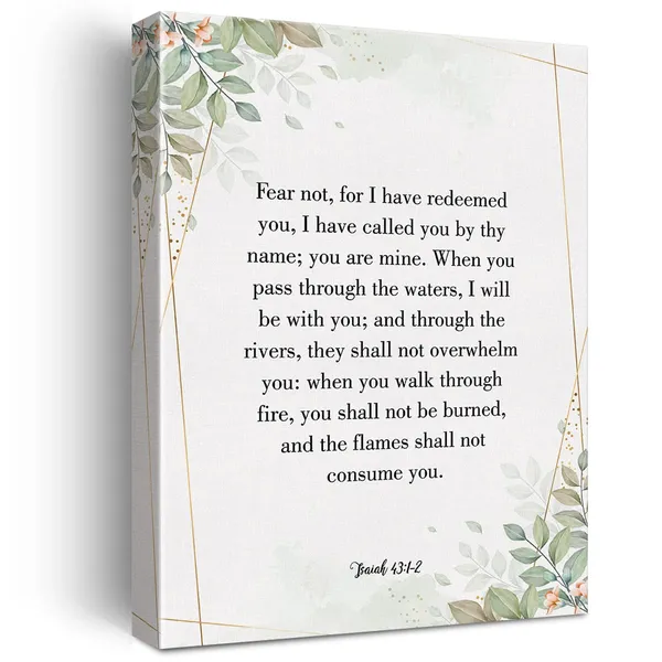 Multicolor_Fear_not_|_For_I_Have_Redeemed_You_Bible_Verse_Canvas_Home_Wall_Art_Decor_Scripture_Painting_12x15_Christian_Poster_Framed_Ready_to_Hang