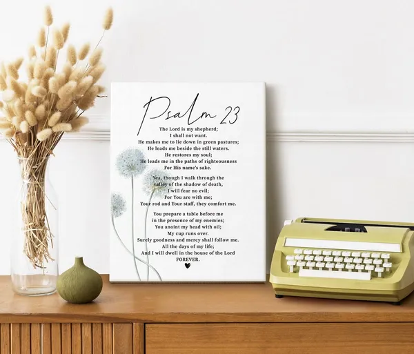 Multicolor_Psalm_23_Sign_Canvas_Wall_Art,_Scripture_Signs_|_For_Home_or_Office_Decor,_The_Lord_is_My_Shepherd_Sign_Inspirational_Quote_Canvas_Prints_Poster_Wall_Art,_Christian_Family_Home_or_Office_Decor_Saying