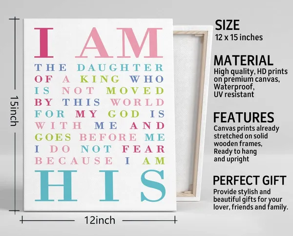 Multicolor_Religious_Canvas_Wall_Art,_Inspirational_Quote_Bible_Verse_Wall_Art_Canvas_Prints_Poster,_Christian_Scripture_Print_Decor_|_For_Girls_Room,_Bedroom,_Gifts_|_For_Daughter_Women_Size_12x15