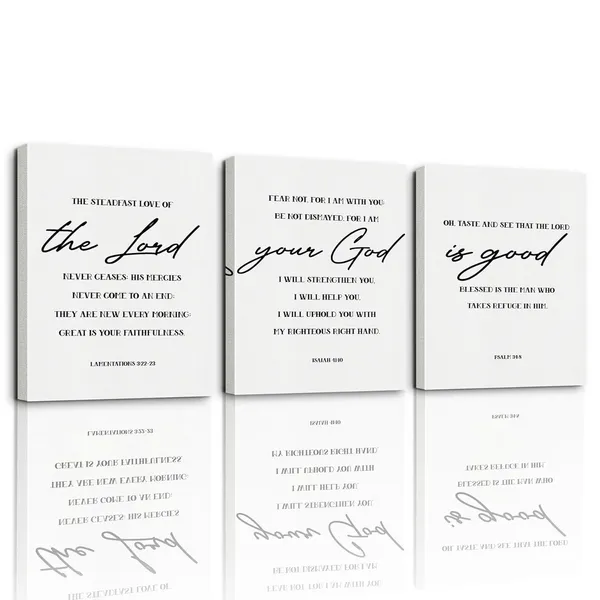 Multicolor_3_Pieces_Canvas_Wall_Art,_Christian_Canvas_Posters,_Scripture_Wall_Decor,_Bible_Verse_Posters,_Christian_Artwork_|_For_Home_Decor,_Living_Room_Decor,_Church_Decor,_The_Lord_Your_God_Is_Good_Prints