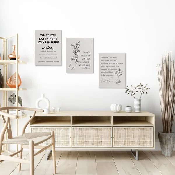 Multicolor_3_Pieces_Canvas_Wall_Art,_Psychotherapy_Canvas_Poster,_Counseling_Room_Decor,_Canvas_Decor_Art,_Social_Worker_Office_Decor,_Psychologist_Office_Decor,_Modern_Wall_Decoration_|_For_Home_Office