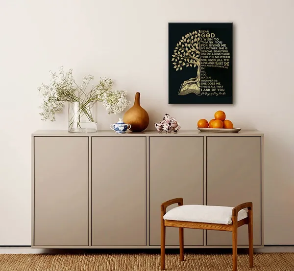 Multicolor_Canvas_Wall_Art_Inspirational_Quote_Birthday_Gifts_|_For_Mom,_"A_Prayer_|_For_My_Mother"_Poem,_Gifts_|_For_Mom_from_Daughter/Son_Canvas_Prints_Poster_Wall_Art,_Christmas_Mother's_Day_Gifts_Ideas_|_For_Mom