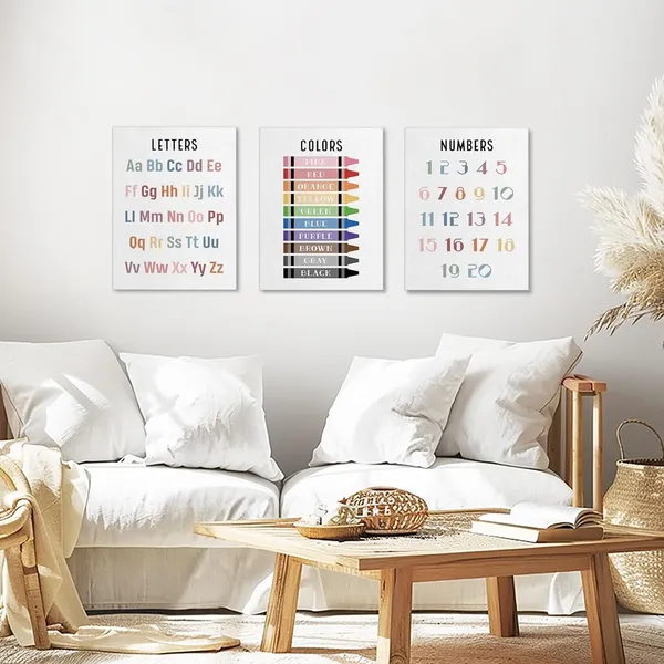 Multicolor_3_Pieces_Canvas_Wall_Art,_Alphabet_Colors_Names_Posters,_Educational_Resources,_Colorful_Canvas_Poster_|_For_Kids_Nursery_Decor,_Playroom_Wall_Decor,_Home_School_Decoration,_Classroom_Decor
