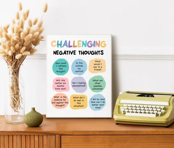 Multicolor_Therapist_Office_D??or,_Mental_Health_D??or,_Challenging_Negative_Thoughts_Decor,_Mental_Health_Office_D??or,_School_Counselor_Office_Must_Haves,_Positive_Affirmations_Wall_D??or,_Therapy_CBT_12_x_16in