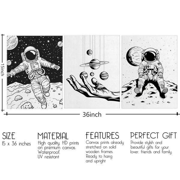 Multicolor_3_Pieces_Canvas_Wall_Art,_Creative_Astronaut_Canvas_Wall_Decor,_Outer_Space_Poster,_Astronauts_Canvas_Prints_Artwork_|_For_Home_Office_Decor,_Space_Room_Bedroom_Decor,_Teen_Boy_Girl_Room_Decor