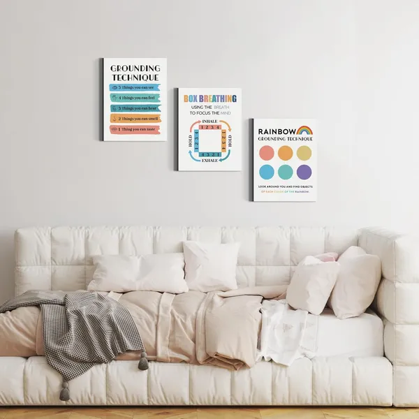 Multicolor_3_Pieces_Canvas_Wall_Art,_Mental_Health_Canvas_Poster,_Psych_Strategies_|_For_Kids_Toddler,_Coping_Skills_Wall_Decor,_Decor_|_For_Calming_Down_Corner,_Therapist_Office_Decor,_Counseling_Room_Decor