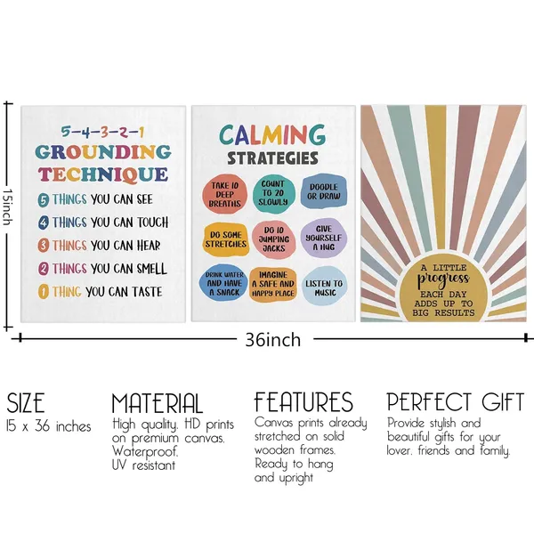 Multicolor_3_Pieces_Canvas_Wall_Art,_Mental_Health_Wall_Art,_Psych_Strategies_|_For_Kids_Toddler,_Calming_Down_Corner_Decor,_Canvas_Painting_Decor_|_For_Psychologist_Therapist_Counselor_Office,_Classroom_Decor