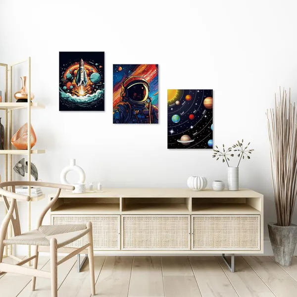 Multicolor_3_Pieces_Canvas_Wall_Art,_Astronomy_Poster,_Astronaut_Space_Canvas_Prints,_Space_Wall_Art_|_For_Boys_Girls_Kids_Bedroom_Nursery_Room_Decor,_Modern_Inspirational_Universe_Canvas_Picture_Prints