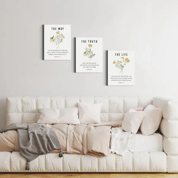 Multicolor_3_Pieces_Canvas_Wall_Art,_Christian_Posters,_Bible_Verse_Home_Office_Decor,_Botanical_Decor,_Beautiful_Wall_Art_Decor,_Christian_Gift,_Religious_Artwork,_The_Way_The_Truth_The_Life_Poster