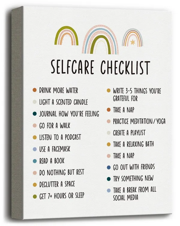Multicolor_Canvas_Wall_Art,_Wall_Art_Prints,_Canvas_Poster_Wall_Art_Hanging_Decor_Print,_Psychological_Counseling_Room_Door_Sign,_Therapist_Office_Decor,_Growth_Mindset_Poster,_Self-care_Checklist_Poster