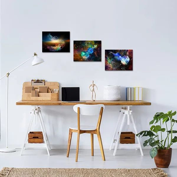 Multicolor_3_Piece_Modern_Music_Canavs_Wall_Art_Abstract_Violin_Painting_Galaxy_Nebula_Picture_Art_Print_on_Canvas_Colorful_Artwork_Music_Poster_Contemporary_Classroom_Living_Room_Bedroom_Decoration
