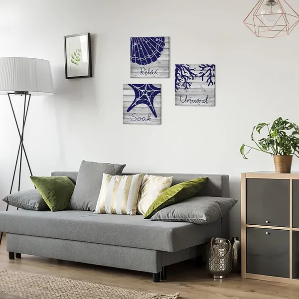 Multicolor_3_Pieces_Bathroom_Canvas_Wall_Art_Relax_Soak_Unwind_Navy_Blue_Beach_Painting_Artwork_Prints_Seashell_Starfish_Coastal_Canvas_Prints_Home_Nursery_Kids_Room_Decor