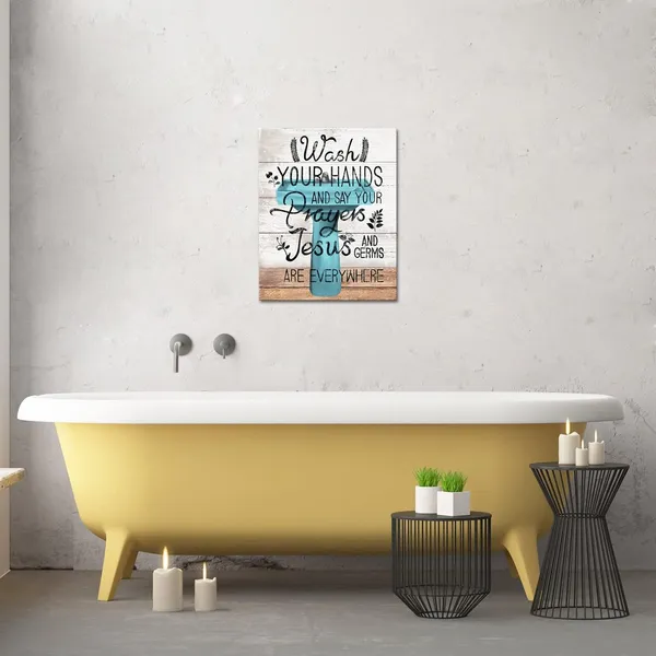 Multicolor_Bathroom_Rules_Canvas_Print_Wall_Art_Turquoise_Washbasin_with_Inspiration_Quote_Picture_Painting_Print_Vintage_Artwork_Home_Farmhouse_Washroom_Toilet_Decor_Framed_Ready_to_Hang