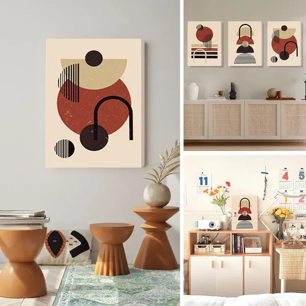Multicolor_Boho_Canvas_Wall_Art_|_For_Living_Room,_Family_Wall_Decorations,_Kitchen,_Bathroom,_Bedroom_Modern_Wall_Decor_Abstract_Home_Decor_3_Pieces