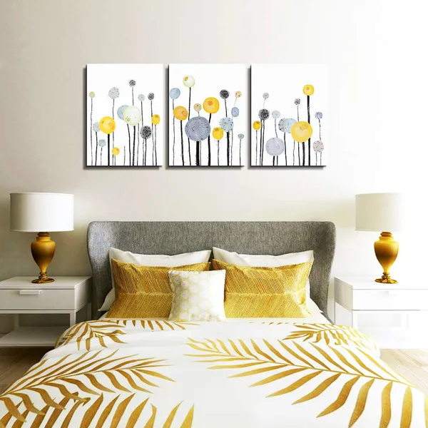 Multicolor_Abstract_Flowers_Watercolor_Painting_3_Piece_Framed_Canvas_Wall_Art_|_For_Living_Room_Large_Size_Bathroom_Wall_Decor_Office_Canvas_Prints_Kitchen_Wall_Pictures_Artwork_Home_Decor_Bedroom_Wall_Decoration
