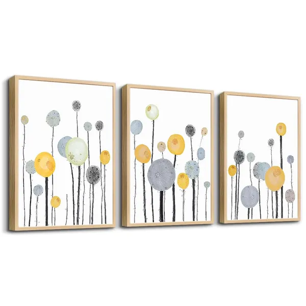 Multicolor_Natural_Wood_Framed_Wall_Art_|_For_Living_Room_Bedroom_Wall_Hanging_Decor_Office_Decor_Abstract_Watercolor_Painting_Flowers_Wall_Pictures_Kitchen_Wall_Decoration_Artwork_Home_Decor_3_Piece_Art_Prints