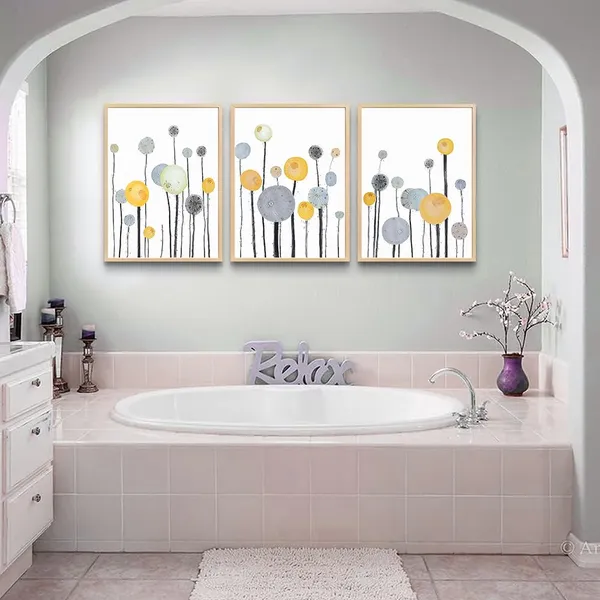 Multicolor_MHARTK66_3_Piece_Natural_Wood_Framed_Abstract_Watercolor_Painting_Wall_Art_|_For_Living_Room_Bedroom_Large_Wall_Decor_Hanging_Office_Artwork_Flowers_Canvas_Prints_Kitchen_Modern_Room_Home_Decoration