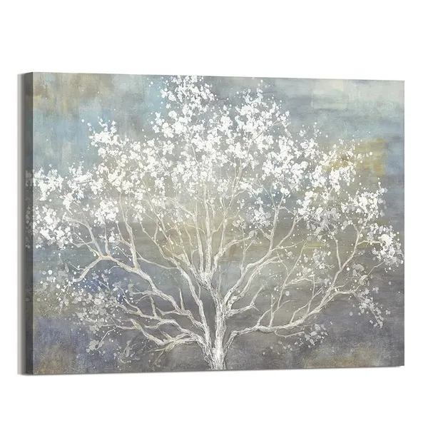 Multicolor_arttitue_Tree_of_Life_Canvas_Wall_Art:_Abstract_Landscape_Painting_Modern_Trees_Prints_Artwork_Hand_Painted_Nature_Scenery_Picture_Decor_|_For_Living_Room_Bedroom_Bathroom_Home_24_x_16_Inches